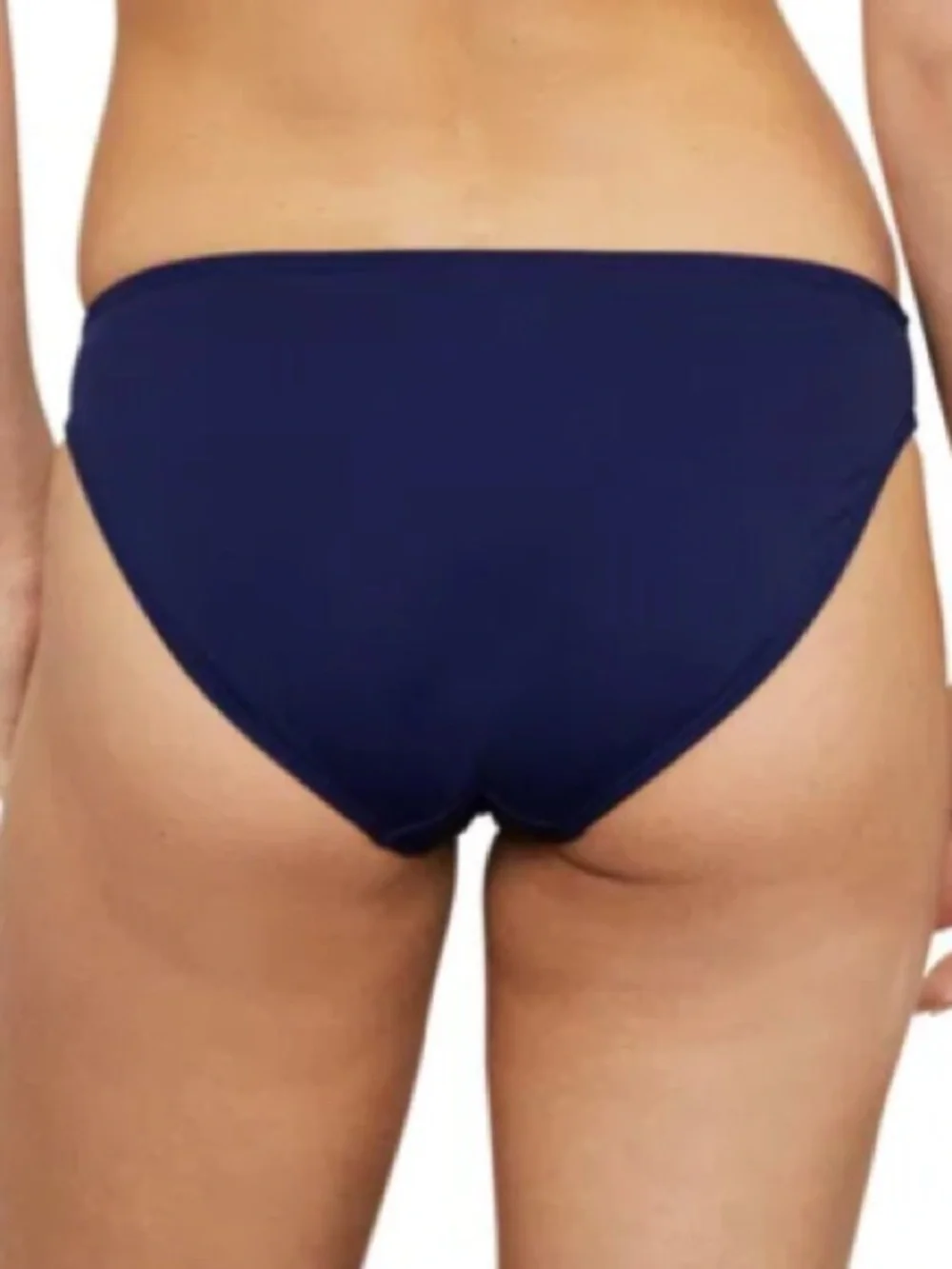 Boden Corsica Navy Blue V-neck Bikini Top size 10 & Bottom is size 12